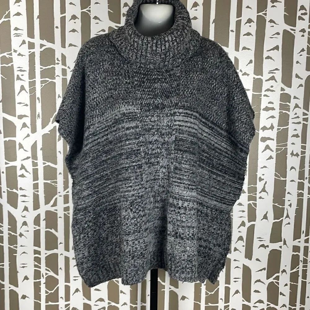 APT. 9 Turtleneck Poncho One Size Fits Most